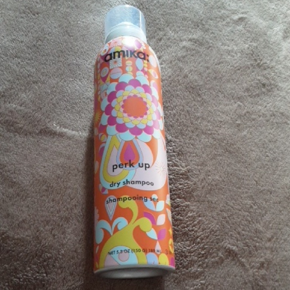 amika Perk Up Dry Shampoo - Orange and Pink